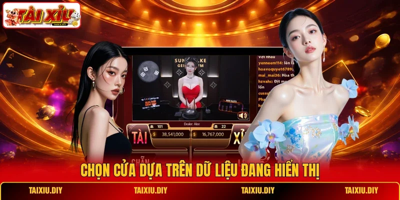 Chọn cửa dựa trên dữ liệu đang hiển thị