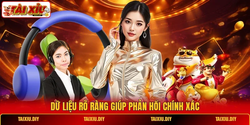 Dữ liệu rõ ràng giúp phản hồi chính xác