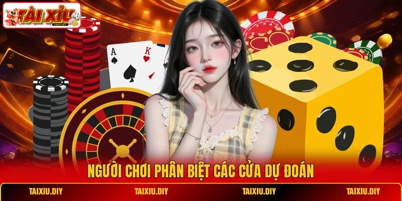 Người chơi phân biệt các cửa dự đoán