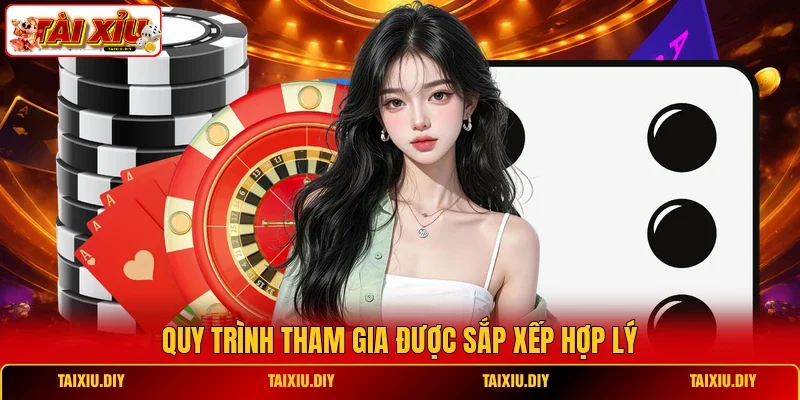 Quy trình tham gia được sắp xếp hợp lý